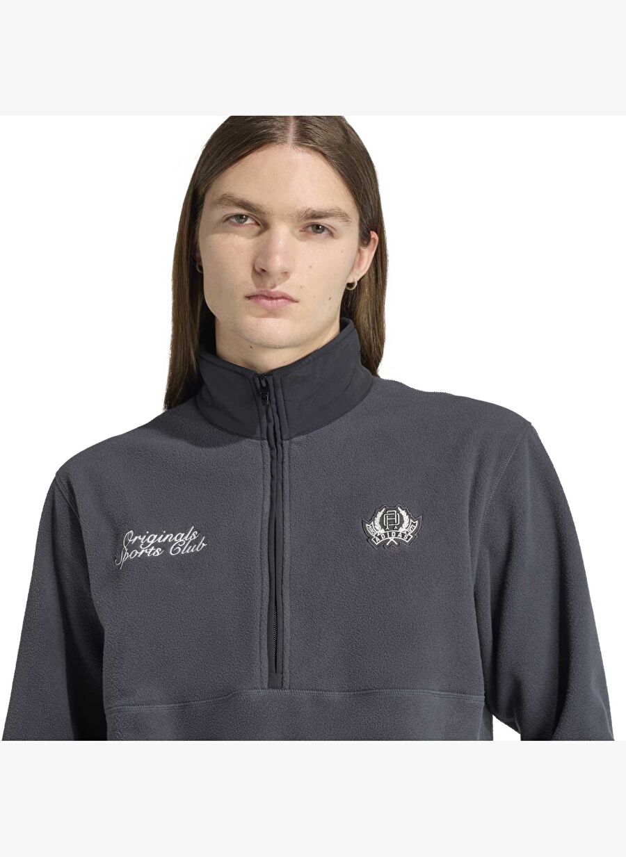 Adidas Erkek Günlük Polar Sweatshirt Graphic Reg Pf Carbo Jx8191