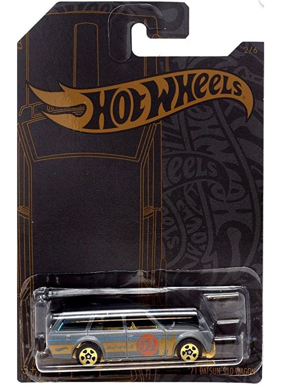 Hot Wheels Satin And Chrome 71 Datsun 510 Wagon Ghn95 - 15374008