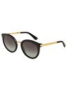 Dolce&Gabbana DG4268 Oval Siyah Kadın Güneş Gözlüğü