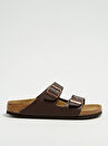 Birkenstock Kahverengi Erkek Deri Terlik ARIZONA BF