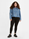 Levis Mile High Siyah Yüksek Bel Extra Skinny Kadın Denim Pantolon Super Skinny Black G