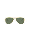 Ray-Ban Jr. Aviator RJ9506S Damla Altın Unisex Çocuk Güneş Gözlüğü