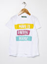 Limon Beyaz T-Shirt