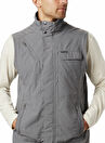 Columbia AM0173 SILVER RIDGE II VEST Gri Dik Yaka Normal Kalıp Erkek Yelek