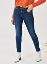 Lee Yüksek Bel Skinny Fit Mavi Kadın Denim Pantolon L626006400