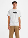 Levis A2082-0029 Lse_Ss Relaxed Fit Tee Bisiklet Yaka Relaxed Beyaz Erkek T-Shirt