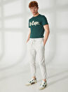 Lee Cooper Lastikli Bel Slim Fit Koyu Bej Erkek Chino Pantolon 222 LCM 221014 JOGGER