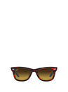 Ray-Ban Original Wayfarer Bio-Acetate RB2140 Kare Kırmızı Unisex Güneş Gözlüğü