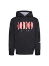 Nike Çocuk Siyah Kapüşonlu Baskılı Sweatshirt 95B702-023JDB MJ MVP HBR FT PO