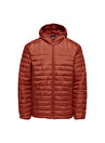 Only & Sons Bordo Erkek Kapüşonlu   Mont 22022613_ONSPIET QUILTED HOOD JACKE