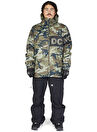 Dc Shoes Çok Renkli Erkek Kapüşonlu  Desenli Kayak Montu ADYTJ03047 PROPAGANDA JACKET