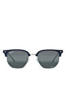 Ray-Ban New Clubmaster RB4416 Geometrik Siyah Polarize Unisex Güneş Gözlüğü