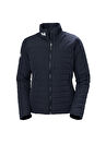 Helly Hansen Lacivert Kadın Düz Yaka Mont HHA.30239_W CREW INSULATOR JACKET 2