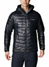 Columbia WO2808 PLATINUM PEAK HOODED JACKET Siyah Kapüşon Yaka Normal Normal Kalıp Erkek Mont