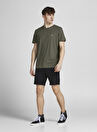 Jack & Jones Siyah Erkek Standart Fit Şort 12182549_JPSTDAVE JJCHINO SHORTS