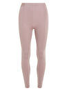 Calvin Klein 00GWS3L603 WO - Legging (7/8) Kadın Pembe Dar Paça Slim Fit Tayt