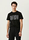 Network Bisiklet Yaka Siyah Erkek T-Shirt 1086153