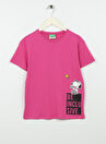 Benetton Fuşya Kız Çocuk T-Shirt 3096C10CV