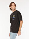 Helly Hansen Bisiklet Yaka Siyah Erkek T-Shirt HHA.53964_PLAY OVERSIZED T