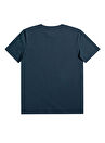 Quiksilver Bisiklet Yaka Lacivert Erkek T-Shirt EQYZT07216 BETWEENTHELINES M TEES