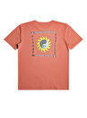 Quiksilver Bisiklet Yaka Kırmızı Erkek T-Shirt EQYZT07262 PLANETPOSITIVE M TEES