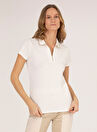 Pierre Cardin Ekru Kadın Polo T-Shirt