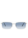 Ray-Ban RB3717 Dikdörtgen Metal Unisex Güneş Gözlüğü