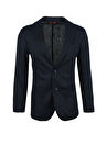 AT.P.CO Lacivert Erkek Uzun Cepli Slim Fit Yazlık Ceket A262ALAN60TP946-