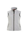 Slam Açık Gri Kadın Dik Yaka Regular Fit Yelek A926001S00_ACT WS SOFTSHELL VEST