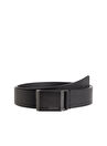 Calvin Klein Erkek Kemer BEVELED PLAQUE PB 35MM