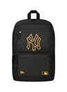 New Era Siyah Unisex 32x43x15 cm Sırt Çantası 60357016 MLB DELAWARE OUTLINE LOGO