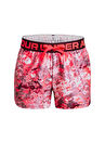 Under Armour Pembe Kız Çocuk Bol Paça Bol Kesim Baskılı Şort 1363371-628 Play Up Printed Shorts