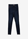 Lee Cooper Yüksek Bel Dar Paça Super Skinny Mavi Kadın Denim Pantolon 241 LCF 121008 JAYCEE NEW DENIS BLU