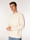 Columbia CS0274190_CS0274 Krem Erkek O Yaka Normal Kalıp Sweatshirt