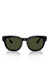 Ray-Ban Mega Hawkeye RB0298S Köşeli Siyah Unisex Güneş Gözlüğü