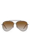 Ray-Ban Aviator Reverse RBR0101S Damla Metal Unisex Güneş Gözlüğü