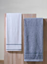 Cotton Mania Çok Renkli Havlu PROFUNDO BATH SKY BANYO HAVLU SETİ