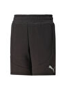 Puma Lastikli Bel Normal Siyah Erkek Şort 67318901-EVOSTRIPE Shorts 8