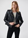 Mavi Slim Fit Siyah Kadın Ceket M1110221-900