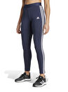 adidas H07771 W Mavi Kadın  Dar Paça Slim Fit Tayt