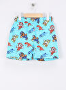 Name İt Mavi Erkek Çocuk Şort Mayo NMMMOTI PAWPATROL LONG SWIMSHORTS C