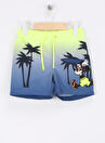 Name İt Sarı Erkek Şort Mayo NMMMACK MICKEY LONG SWIMSHORTS WDI