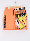 Name İt Turuncu Erkek Çocuk Şort Mayo NKMMAKHI POKEMON SWIMSHORTS NOOS BF