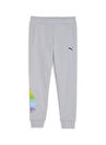 Puma Lastikli Paça Gri Erkek Eşofman Altı 62483063-PUMA X TROLLS Sweatpants