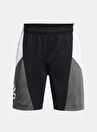 Under Armour Lastikli Bel Bol Kesim Siyah Erkek Şort 1380334-002-Curry Boys Splash Short