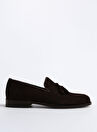 George Hogg Kahverengi Erkek Süet Loafer 9716-1