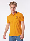 Slim Fit Sarı Erkek Polo T-Shirt GSD01IY024