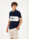 Lacivert Erkek Regular Fit Polo T-Shirt T-TUCA