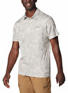 Columbia Ekru Erkek Polo T-Shirt 2036881278_AE2215