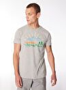 Merrell Gri Erkek O Yaka T-Shirt M4TOBIM_TOBI
